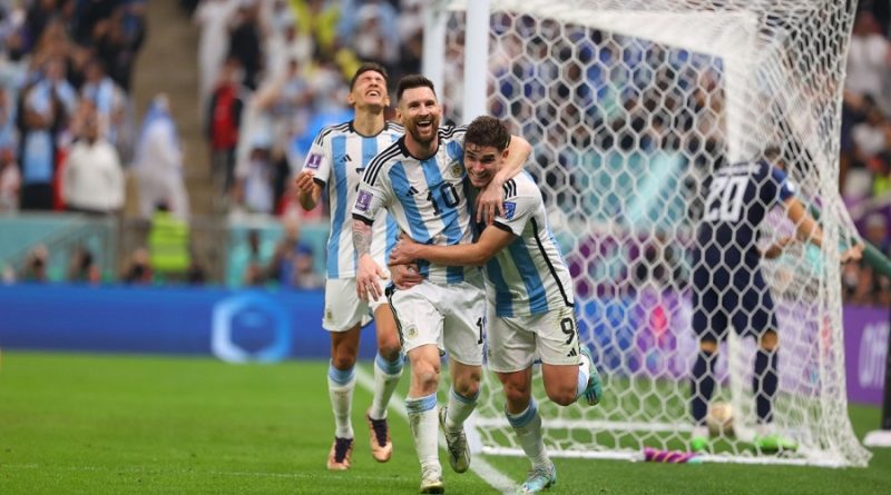 Argentina goleó y es finalista