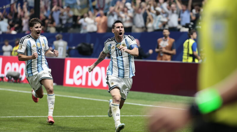 Épico triunfo de Argentina